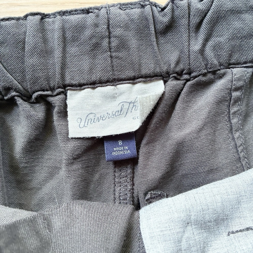 Universal Thread Target Low Rise Barrel Leg Lightweight Gray Pants Womens 8 - Picture 5 of 6